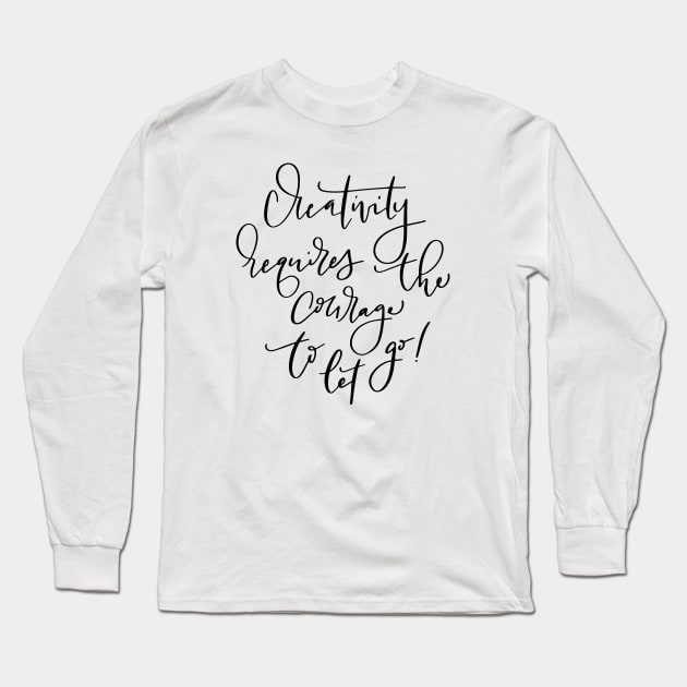 Creativity Long Sleeve T-Shirt by lifeidesign